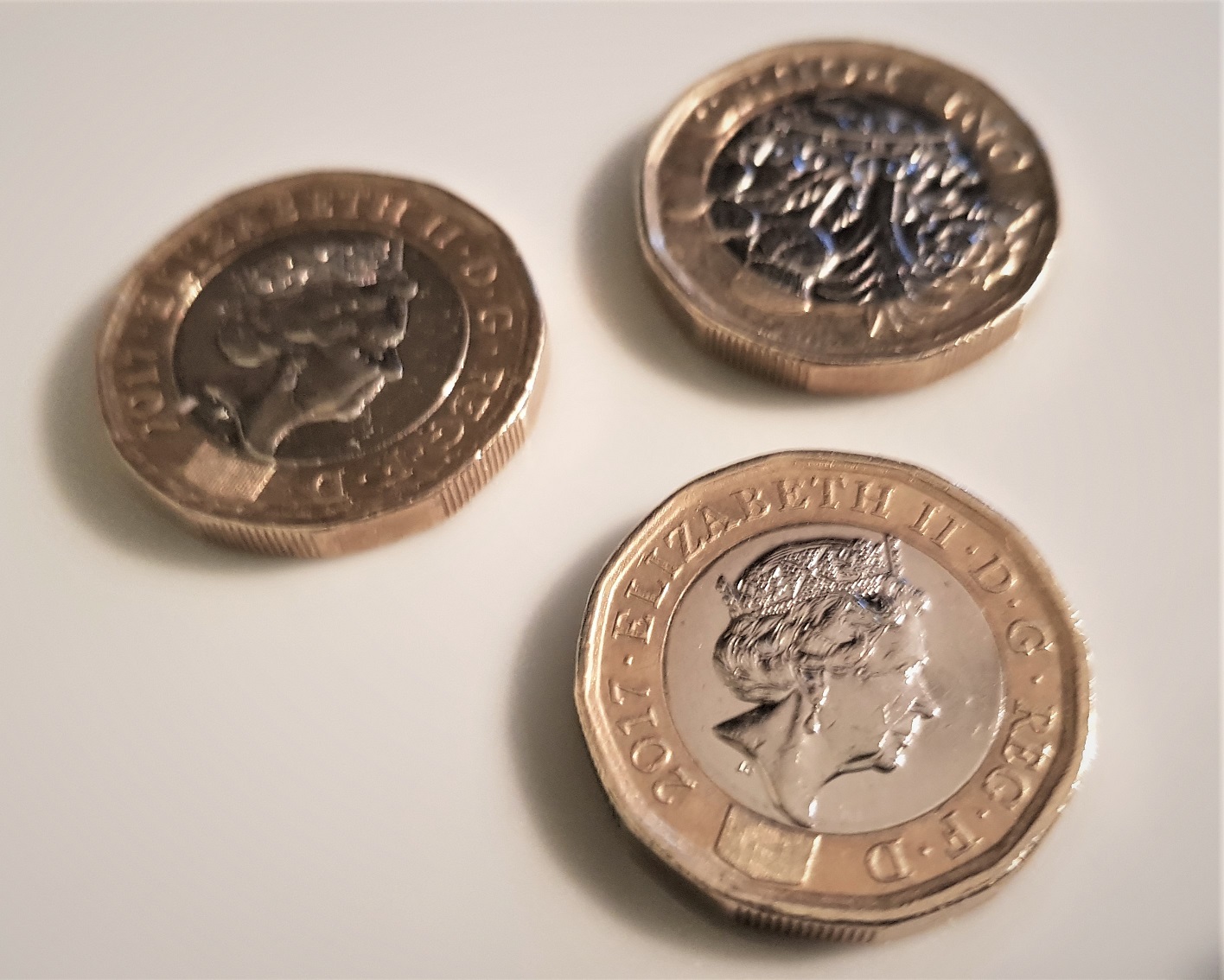 Pound coins